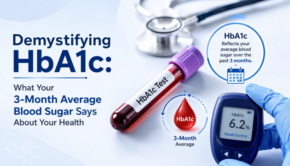 Demystifying HbA1c: What Your 3-Month Average Blood Sugar Says About Your Health