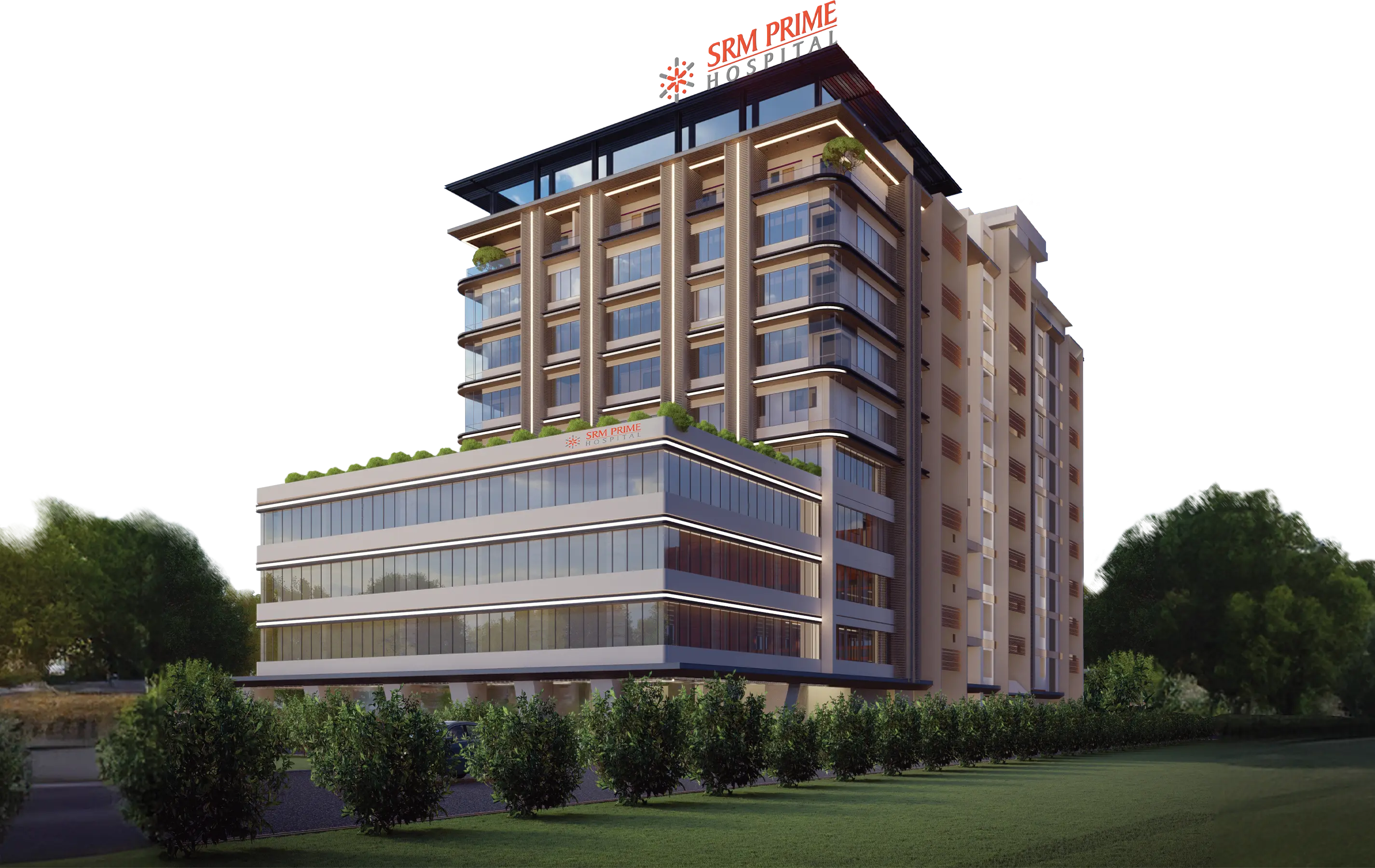 SRM Hospital Logo
